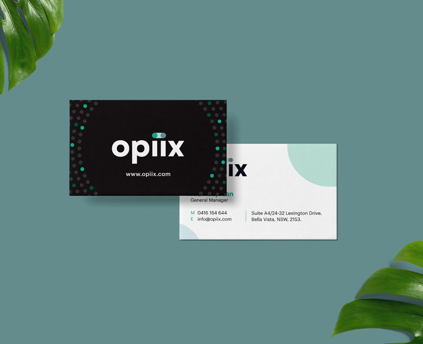 Corporate Branding for Opiix