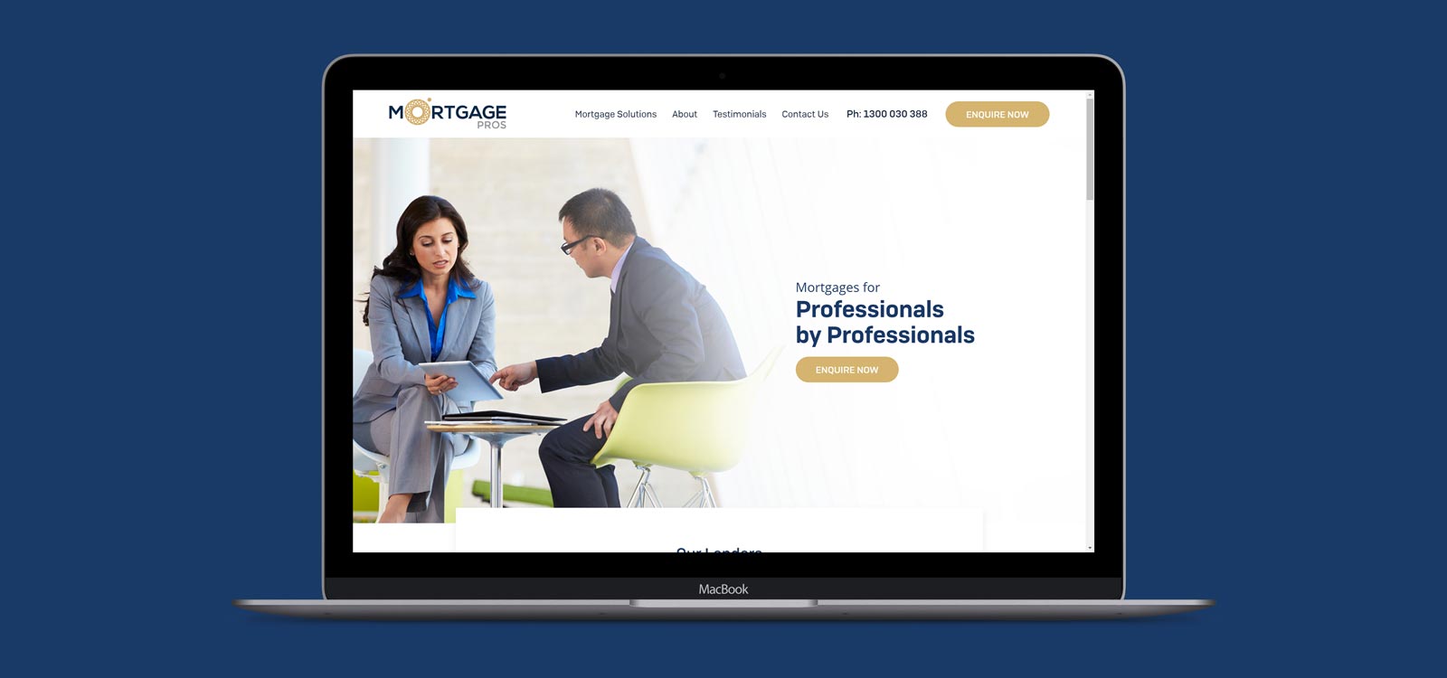 Mortgage Pros Website Design Development