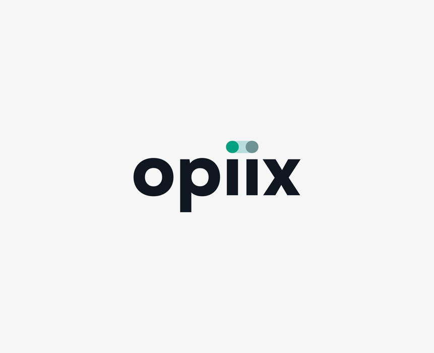 Opiix logo design