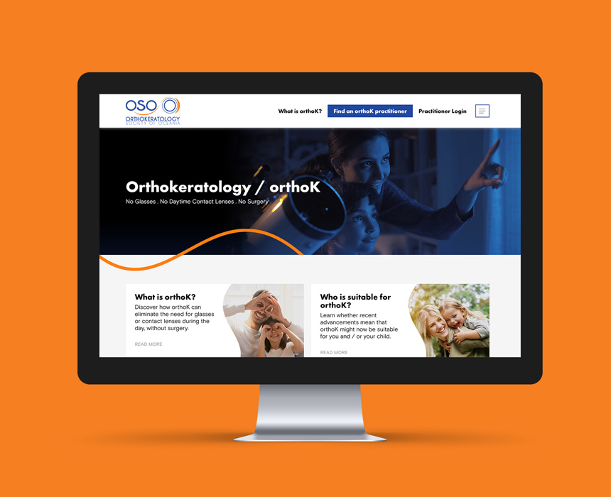 OSO Website banner design