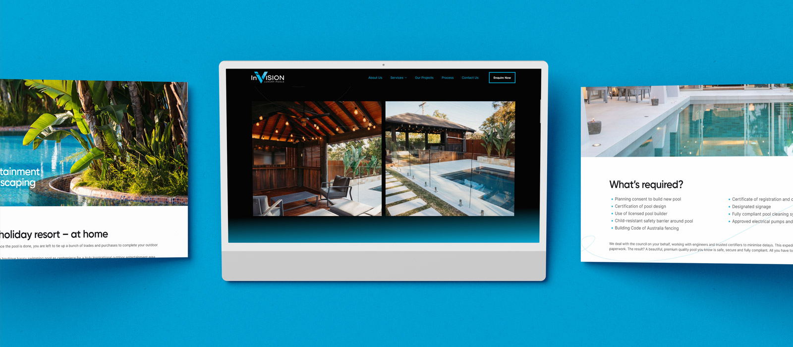 website-development-luxury-pool