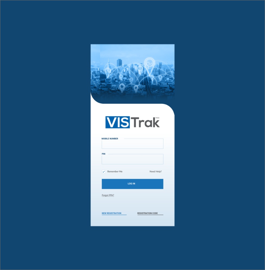 Mobile App for Vistrack