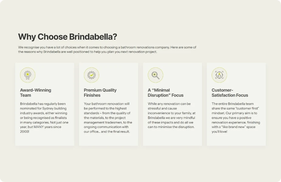 Brindabella - Testimonials