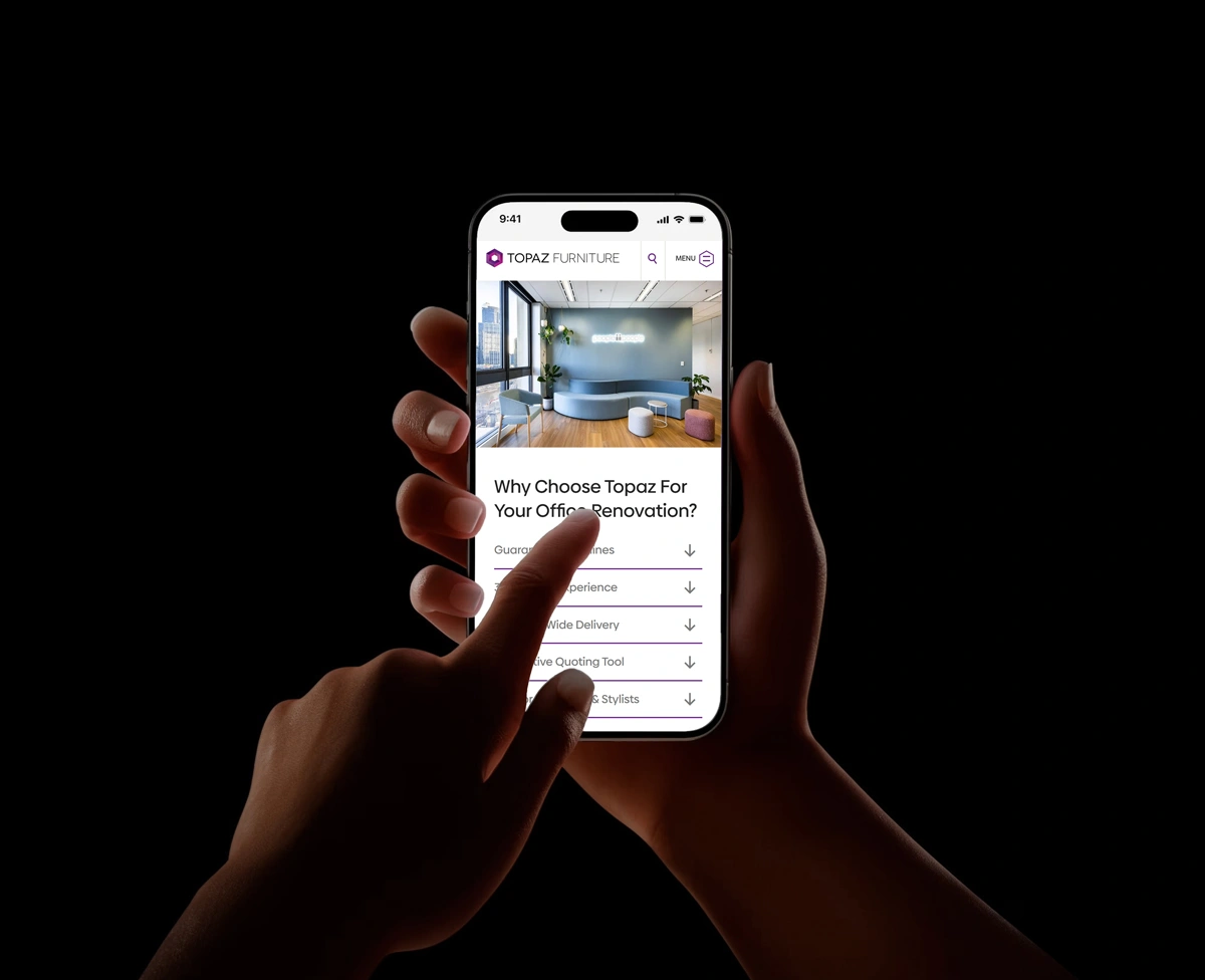 Topaz furniture case study