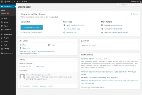 setup wordpress foundation