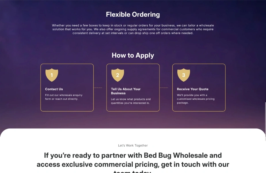 Flexiable ordering